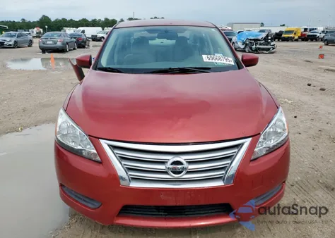 2014 Nissan Sentra S из США, поврежденный, VIN 3N1AB7APXEY306738